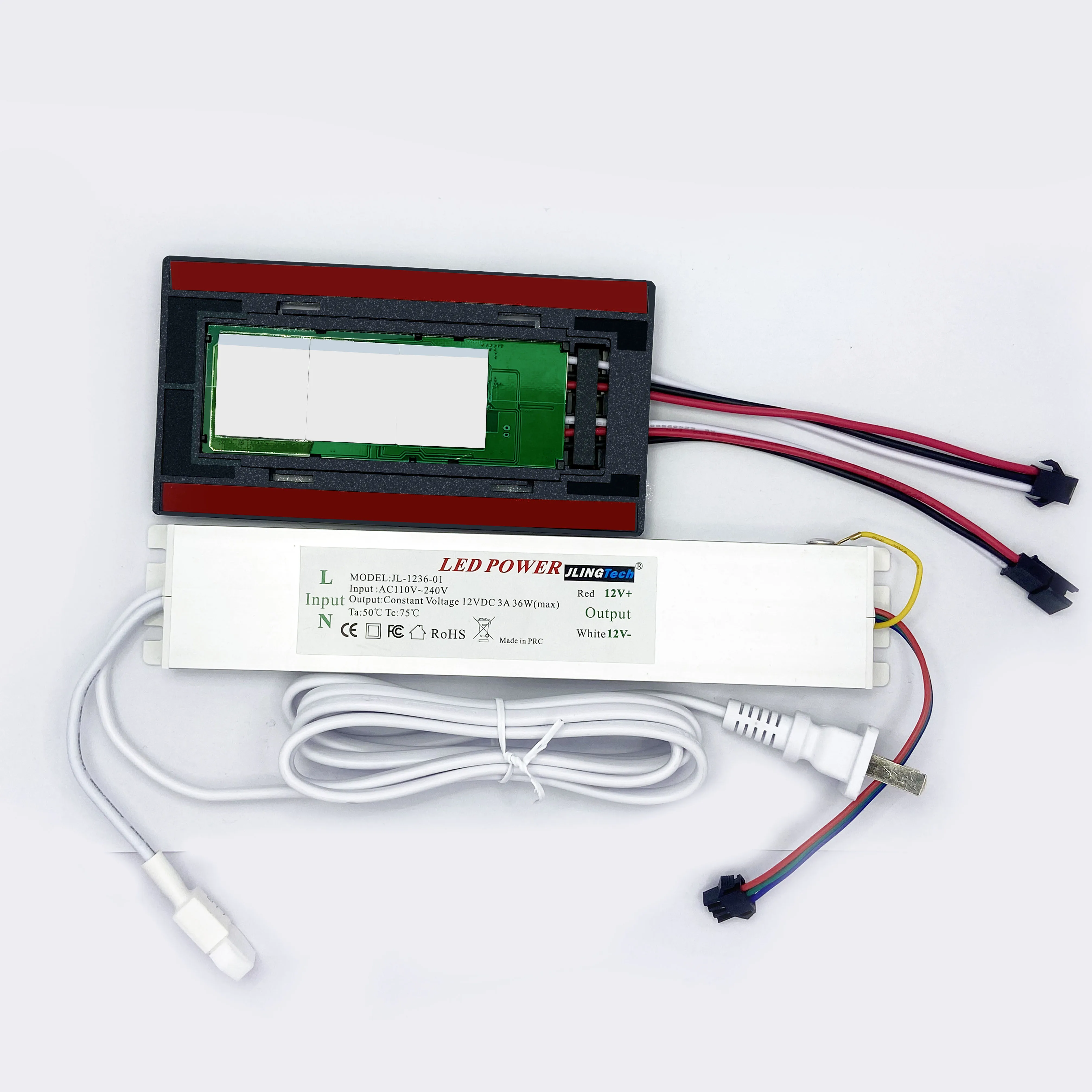 Touch Switch LED 12V Output 110V-240V Input Voltage Dimmer