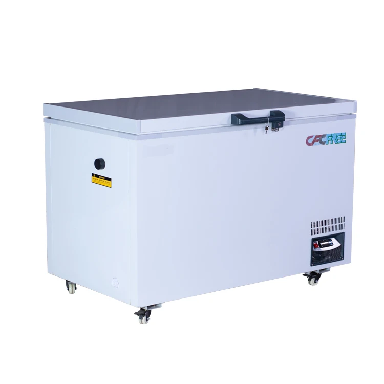 268L horizontal Ultra low temperature  freezer  for home use for seafood freezer