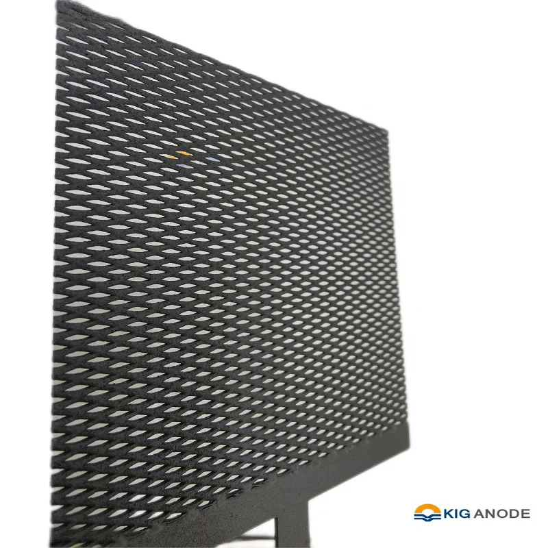 Титановая анодная сетка с иридиевым покрытием рутения для электролизных