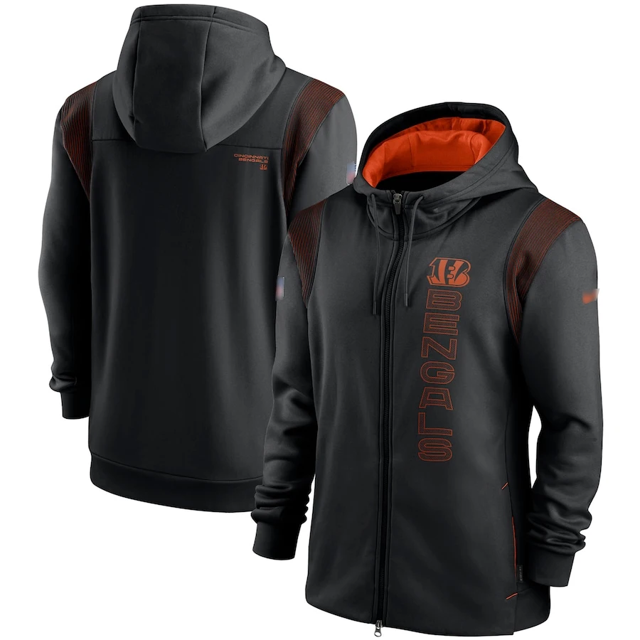 Wholesale Winter Men Kid Youth NFL American Football Jackets Hoodies Pullover NFL Jersey Team Club with Zipper