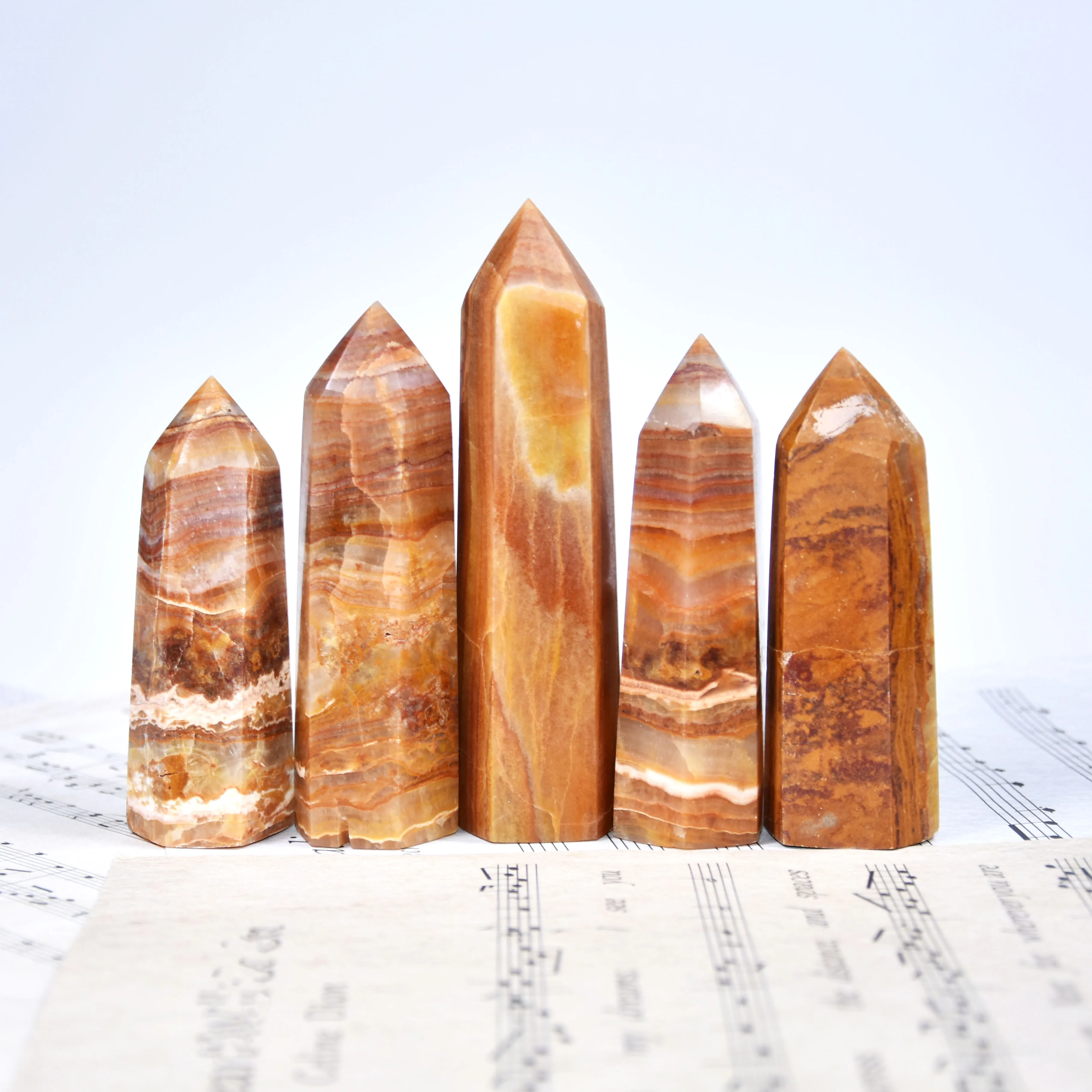 Hot Sale  High quality  Healing Stone Crystal Pillar Natural Crystal Onyx Crystal Points for decoration