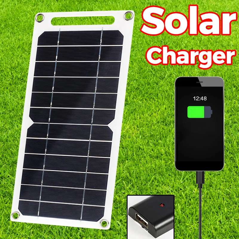 GLIESE Solar panel 6W charging bank mobile phone portable charging panel sunshine powers charger