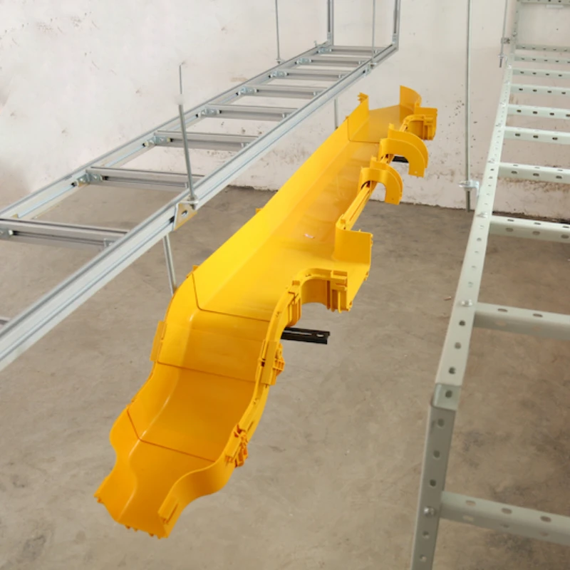 pvc coated self fiber optic adhesive white solid pvc cable tray