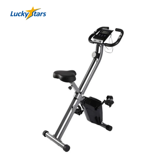 Factory Directly Sale Indoor X Bike Portable Home Fitness Use Manual Folding Exercise Bike