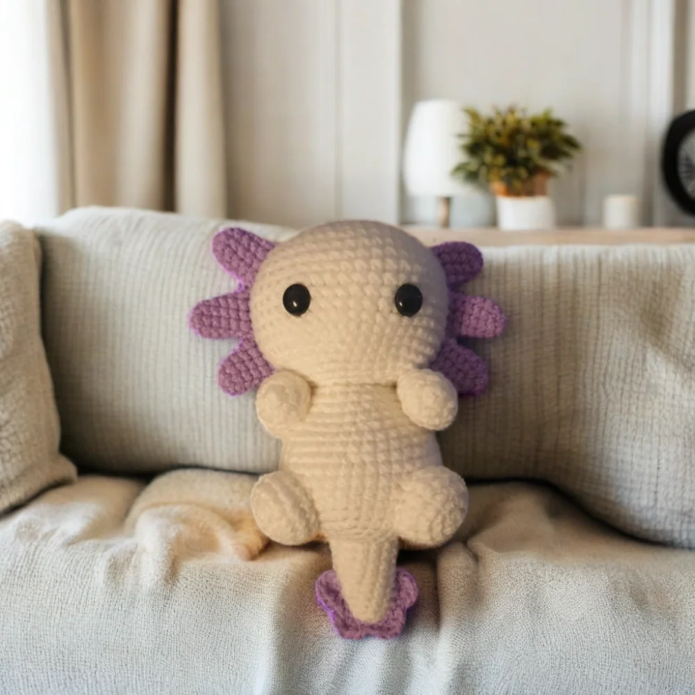 100% Cotton Handmade Amigurumi Pattern Stuffed Animal Toy Soft Knitting Unisex Baby Gift with PP Cotton Filling