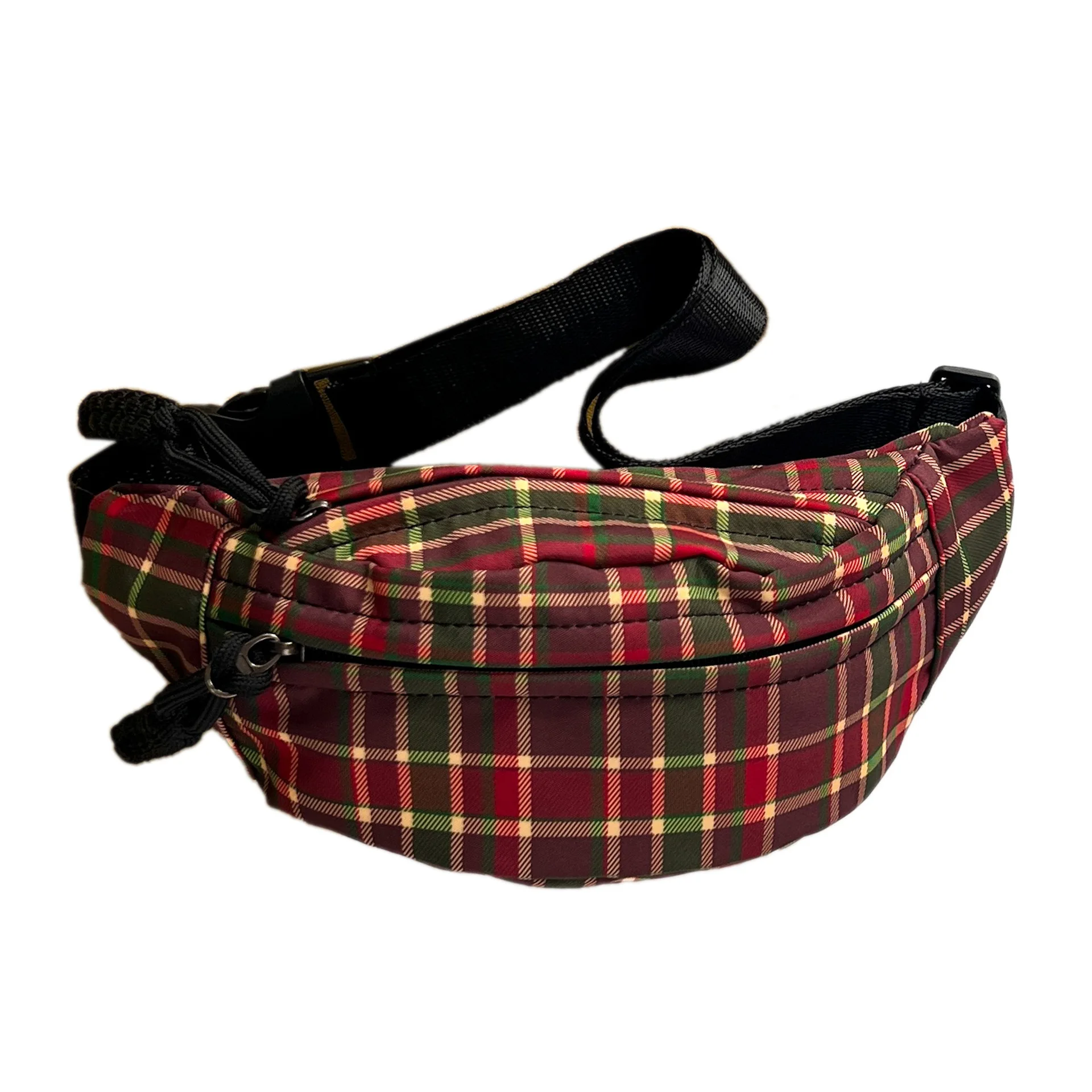 hot selling 2024 fashion plaid checkerboard chest bag fanny pack crossbody  for little girls boys nylon toddlers kids fanny pack