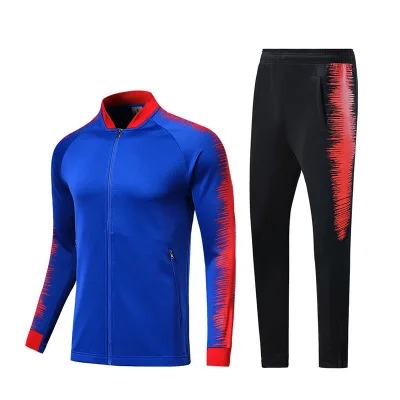 Wholesale Running Wear Zipper Jacket And Jogger Pant Athletic Men Tracksuit Sets