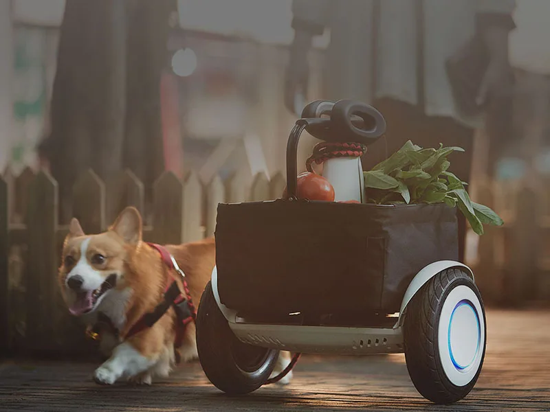 Электрический скутер Ninebot S PLUS 11 дюймов двухколесный гироскутер