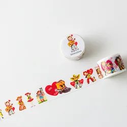 7 design 1pcs Decorative Adhesive tapes Sweet Cake lovely animals Scrapbooking DIY Paper Scrapbooking Stickers