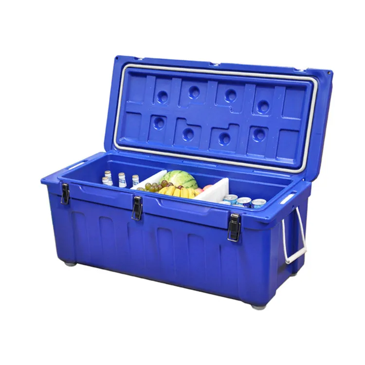 LLDPE Rotomolded Ice Cooler Insulated Hard Cooler For Food Storage