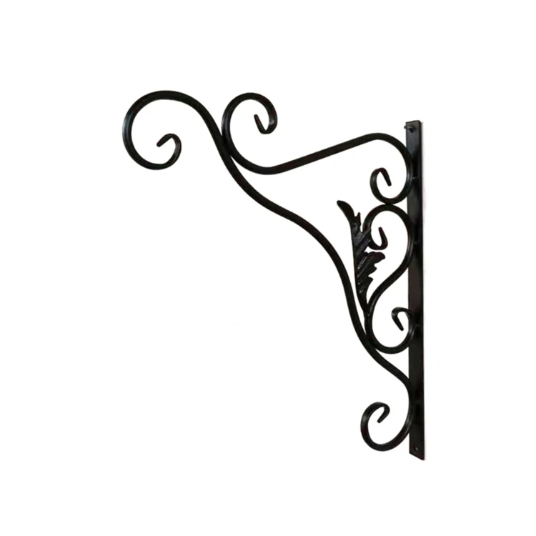 Good Price Of Good Quality Decorative Metal Wall Hanging Shelf For Indoor Outdoor Plants Wind Chimes plant stand indoor