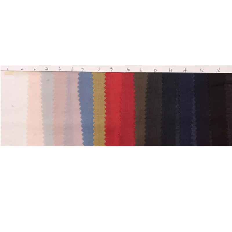 
China Wholesale Home Multi Color Ramie Cotton Breathable Fabric 