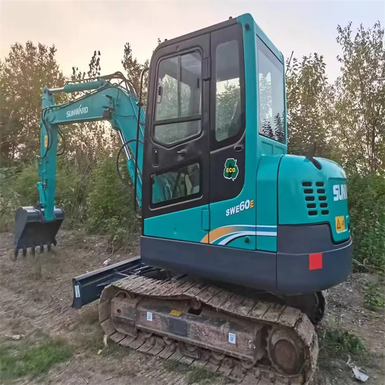 Лидер продаж экскаватор Sunward swe60e высокопроизводительный недорогой в Шанхае SWE 60e 80e 90e