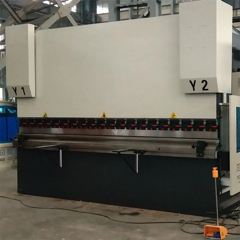 Hydraulic CNC Press Brake Bender, Metal Sheet Bending Machine with DA58T System for Iron, Aluminum, Steel Plate Bend Forming