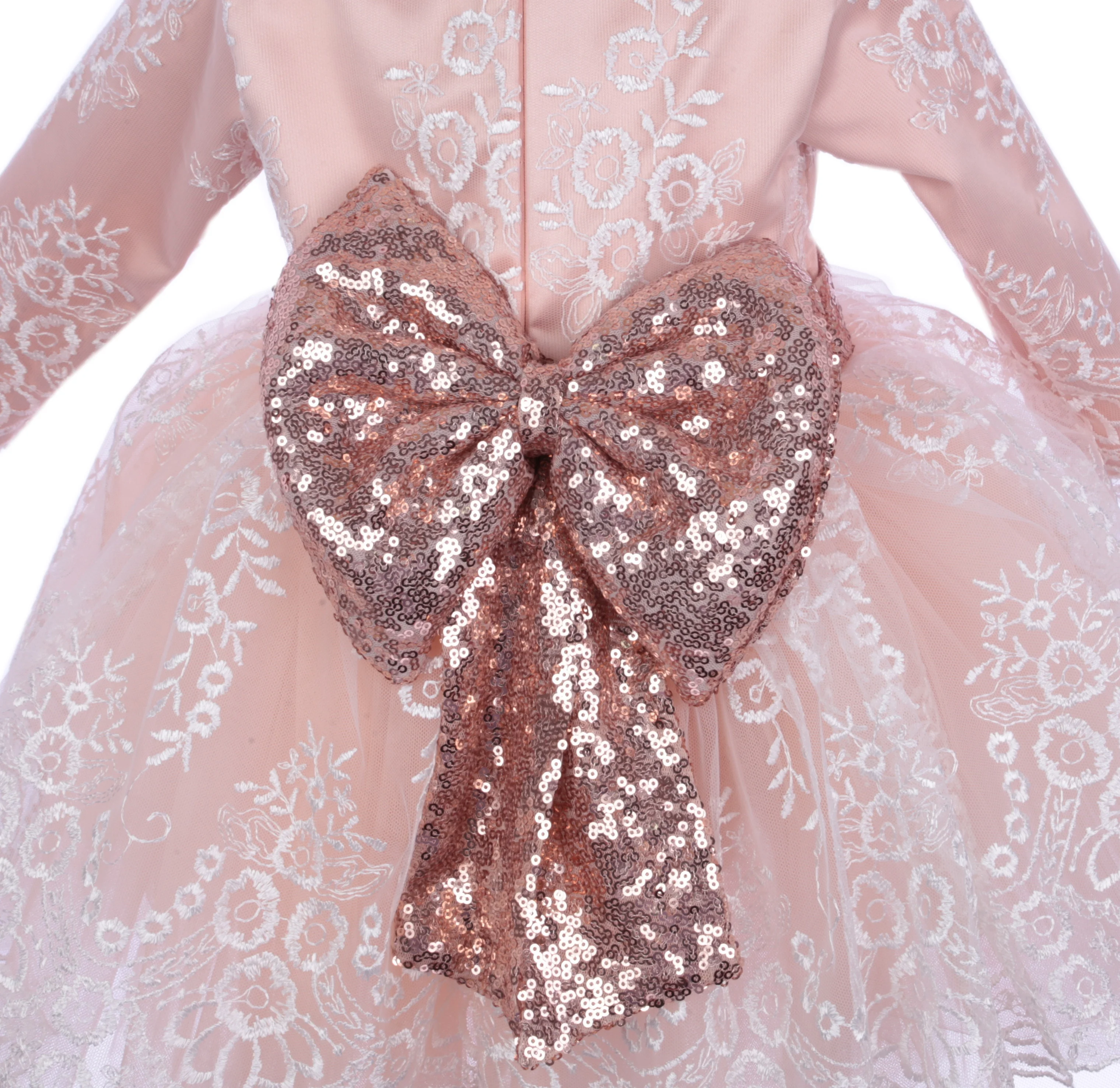 2022 Special Sale Little Girl Dress Baby Girls Dresses Wholesale Long Sleeve Modern Design Party Wedding Birthday Kids Children