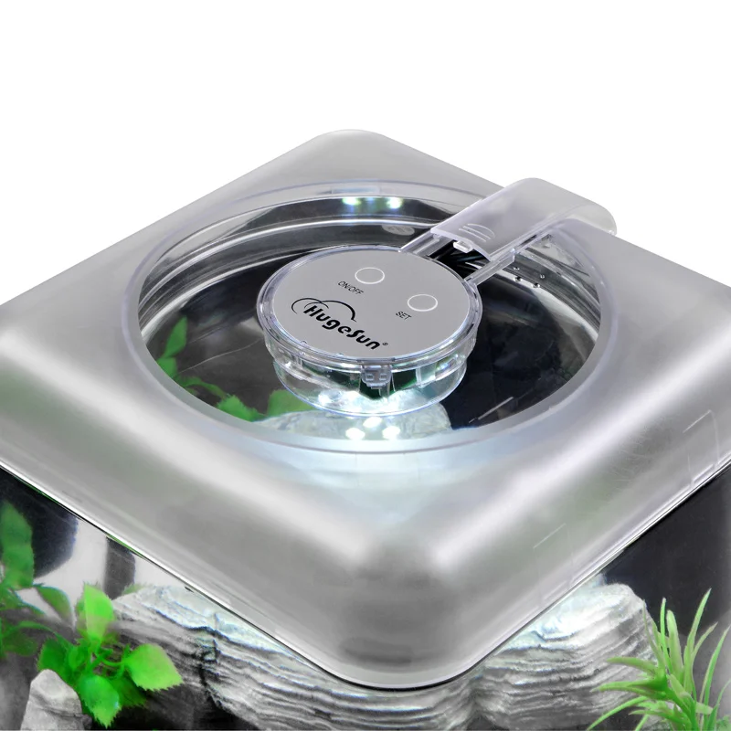 
Aquarium Fish Tank Acrylic plastic Safetyk Desktop small USB5V 