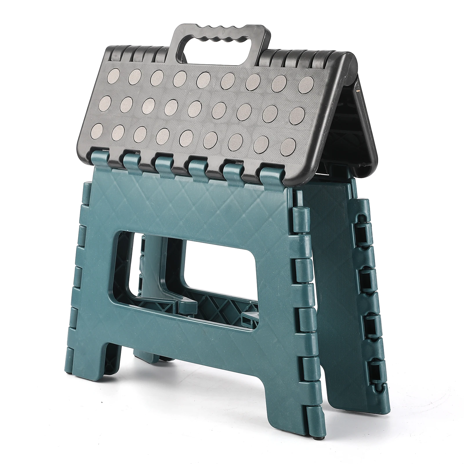 colorful design living room home furniture easy carry and storage adult plastic folding chair step stool for sitting