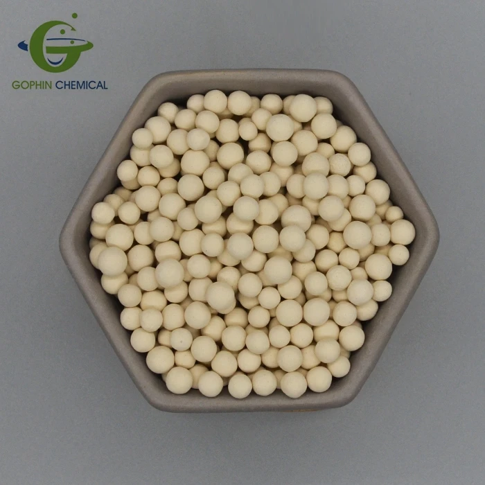 18.5% CO2 Capacity EniSorb 13X Molecular sieve Removal of H2O and CO2