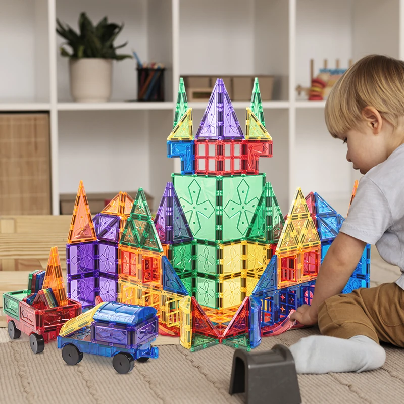 New Fashion Kids STEM Learning Toys Magnetic Construction Set Toy Magnetic Building Block Set