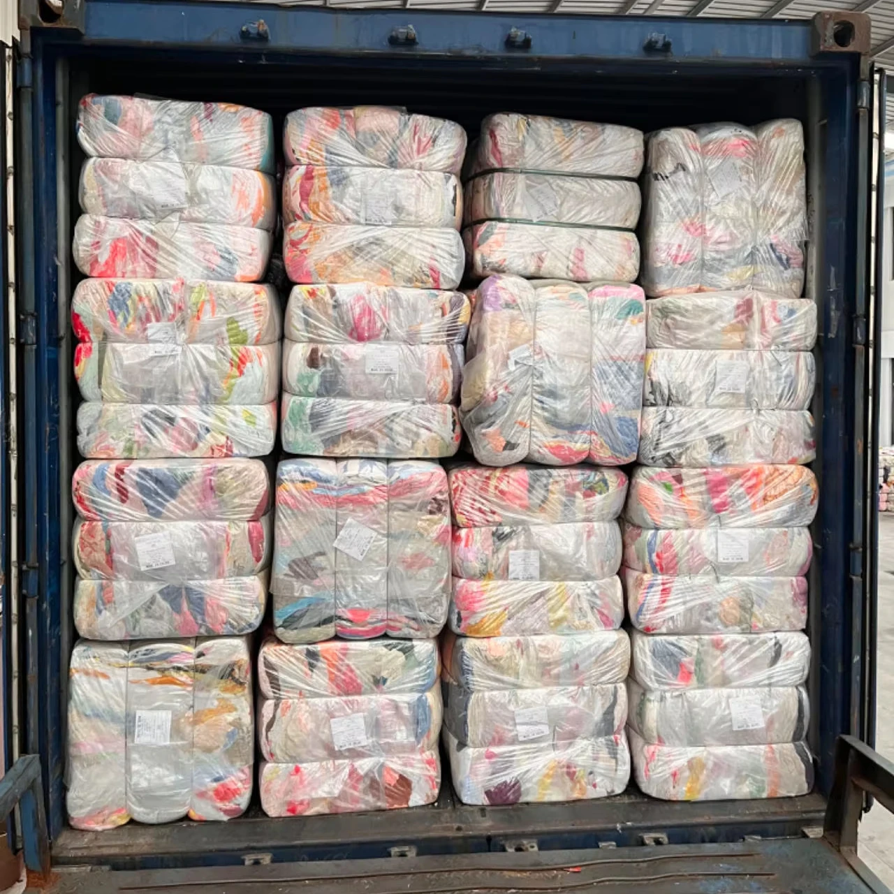 Textile Waste Cotton 10kg 20kg 25kg Industrial Use Cotton Wiping Cloth Cleaning Machine Wiper cotton waste rags