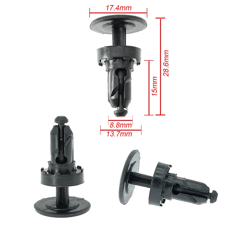 top clip Plastic fastener screws for Honda Accord Odyssey Acura 91508-S50-003