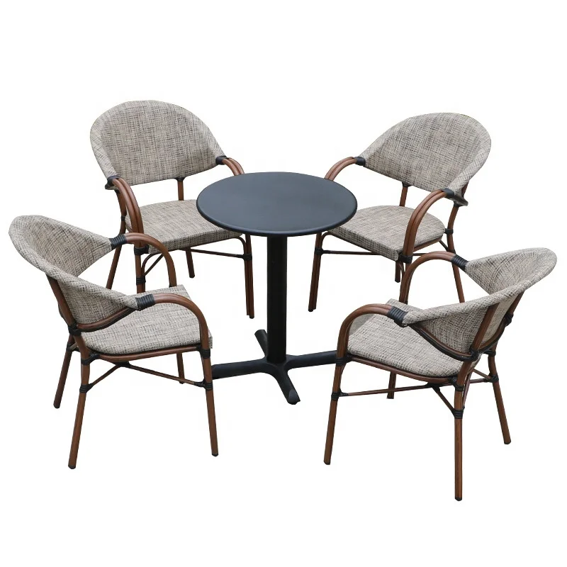 Cafe Store Table stainless steel outdoor table Metal  Modern Solid Table Base For Furniture