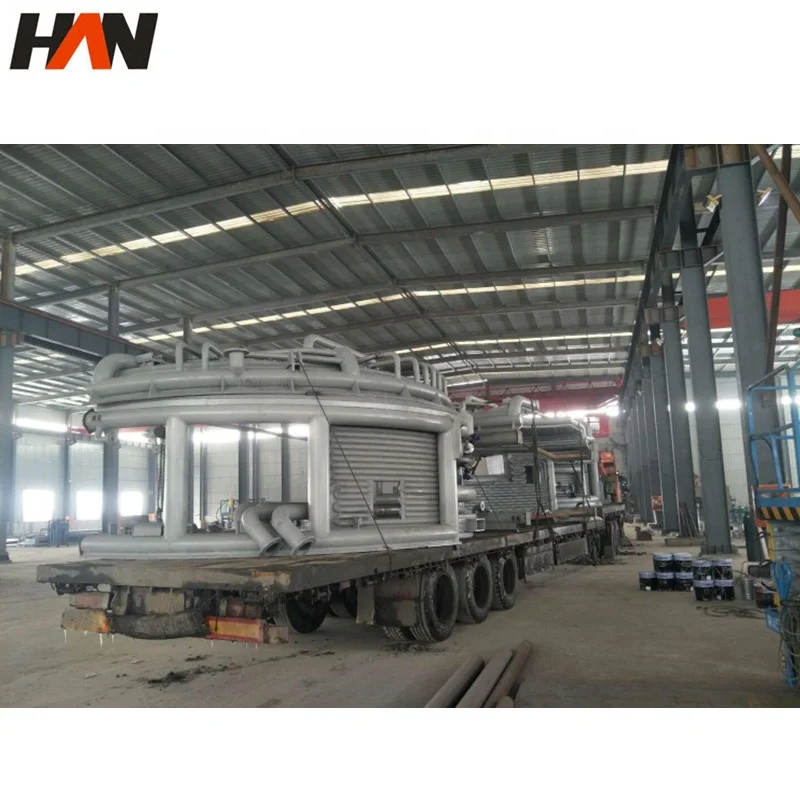 10 ton -150 ton Ladle Refining Furnace / steel ladle / ladle car