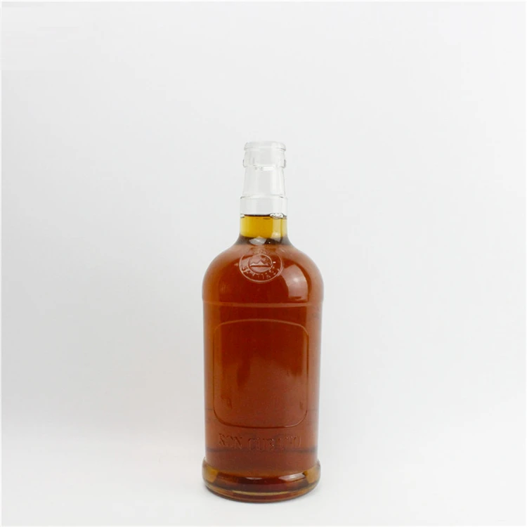 High Quality 650ml Flint Glass Bottle for Whisky Vodka Wine Tequila Champagne Mineral Water XL Size with Stopper