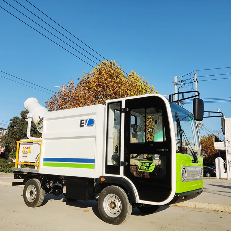 Fog Cannon Dust Suppression Vehicle Water Tank Street Green Garden Fire Truck Water Cannon Tank Sale