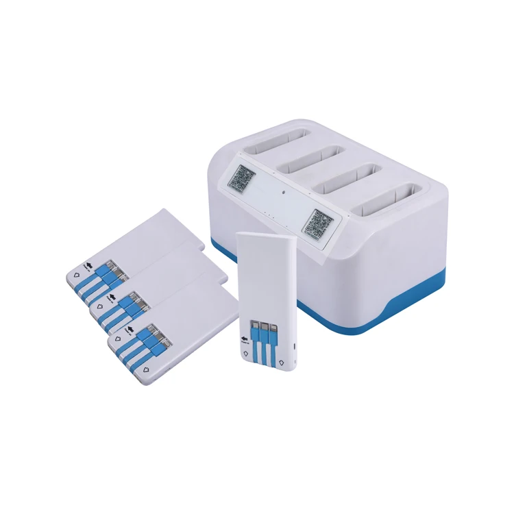 
CS-S04 Restaurant Rental Menu Smart Phone Power Bank Charging Station Power Bank Sharing 