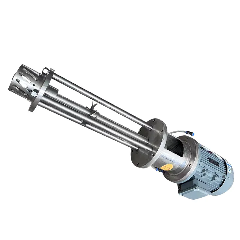Food Grade Syrup Sanitary Stainless Steel SS304 Customized High Shear Emulsifying Dispersive Homogenizer