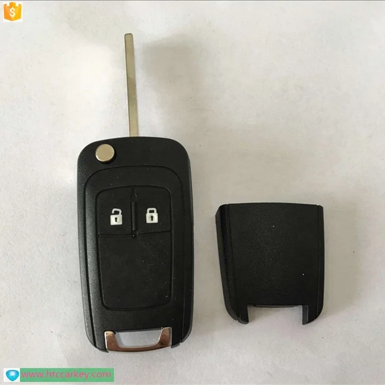 Top best quality car key cover for 2 Button Flip Remote Key Shell c-hevrolet cruze key
