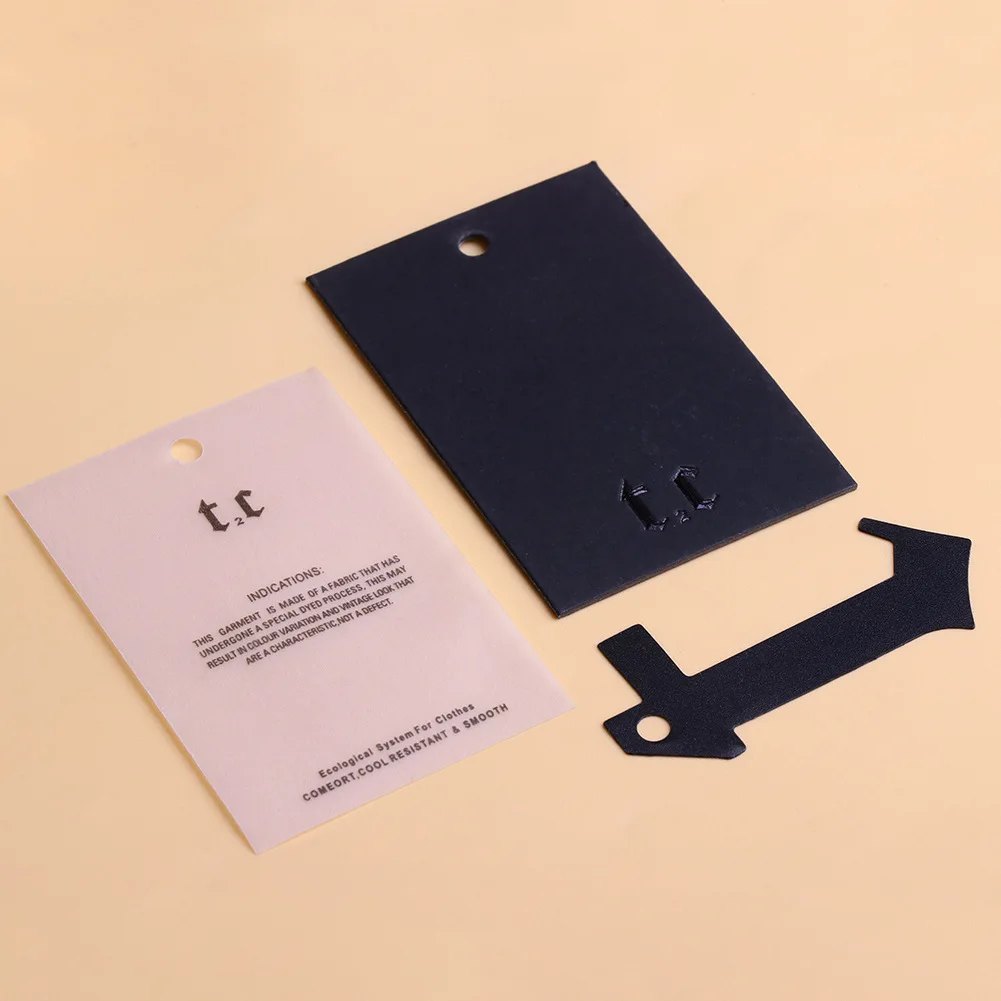 Custom Hang Tag For Clothing Tags Clothes Label With Custom Logo Manufacturer