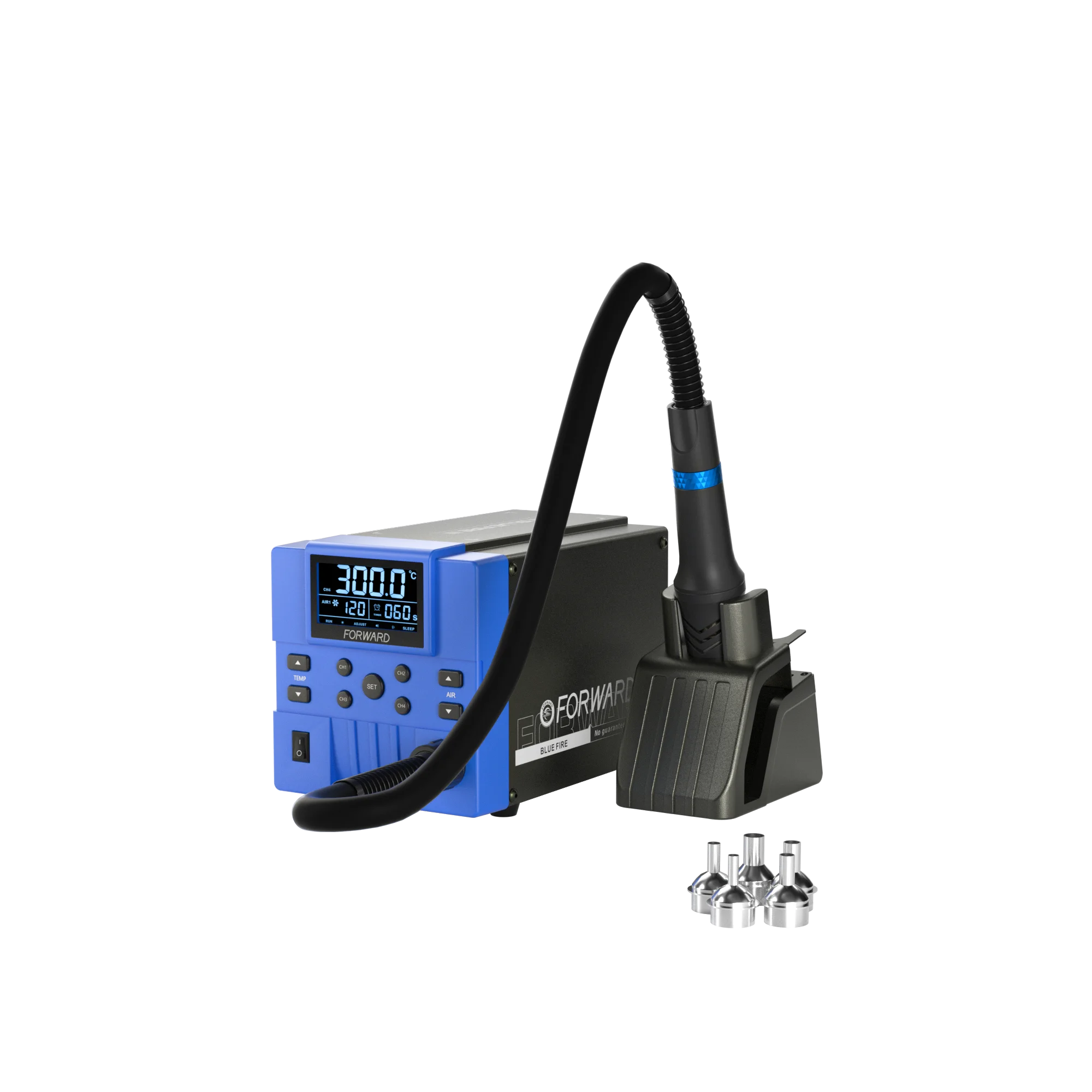 FORWARD Good Quality Ultra-low resistance nozzle Hot Air Gun Rework Welding Station