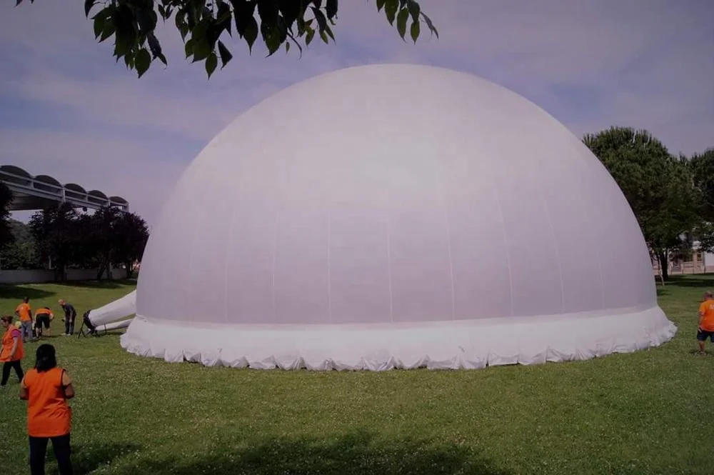 High quality Outdoor Commercial large laser show Dome Inflatable Projection Dome Tent for event