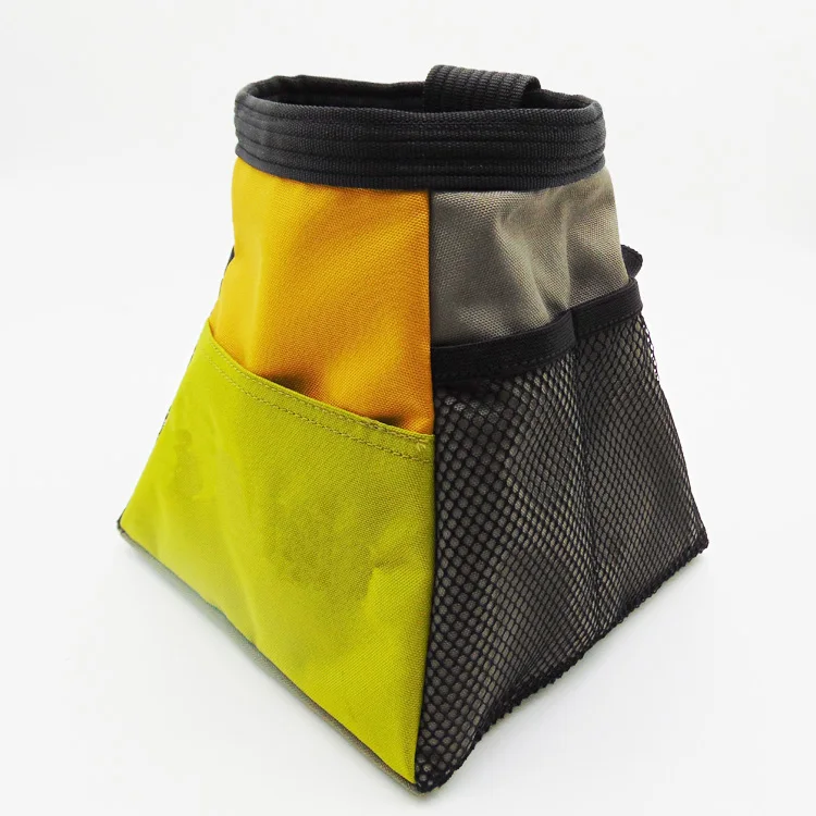 Outdoor Activities Adjustable  Belt Rock Climbing Magnesium Powder Chalk Bucket Bag