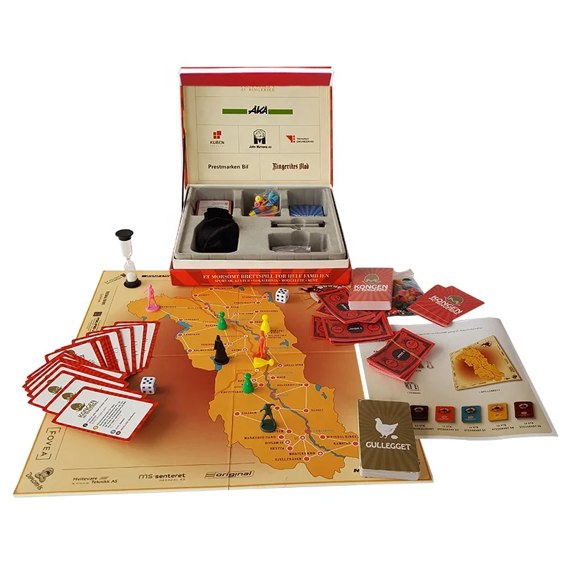  2021 Customized Tabletop Board Game Maker For