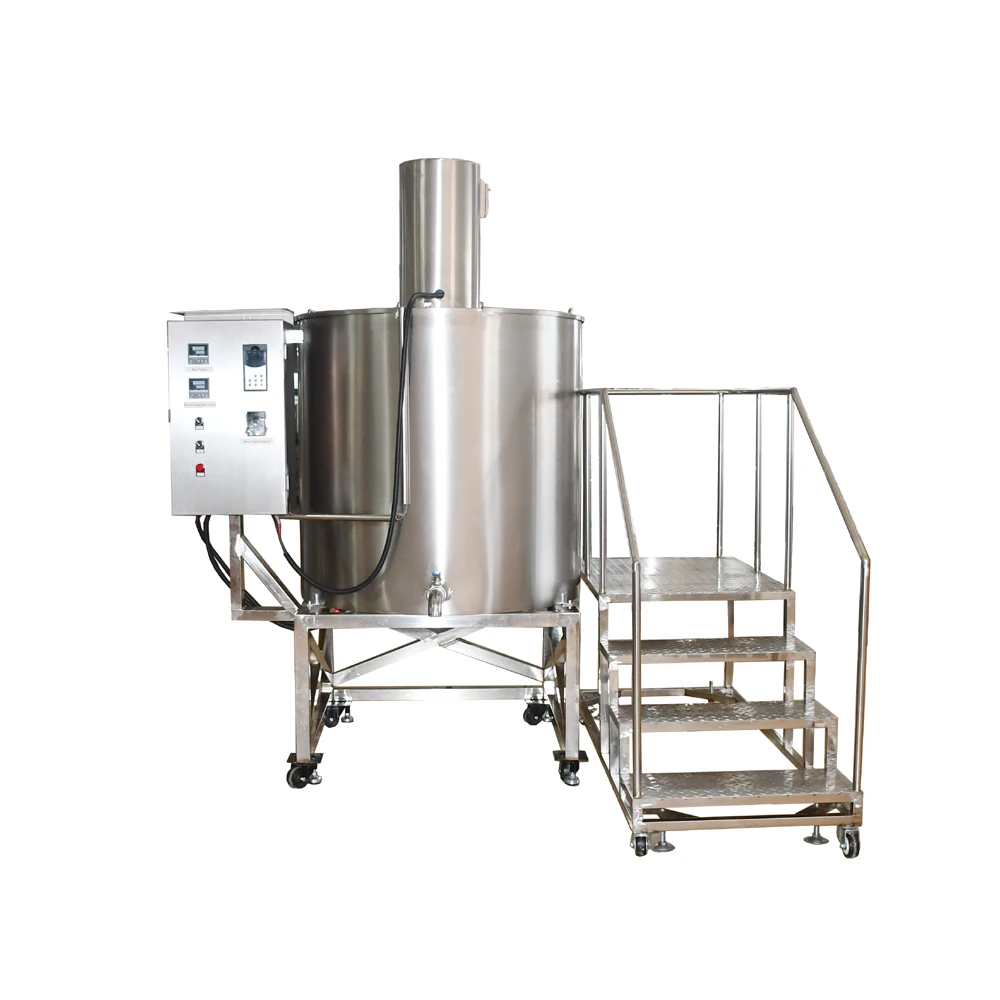 Yide Induction Fast Heating Large Wax Heater Tank for Candle Making Factory Machine 500L Maquinas Para Fabricar Velas