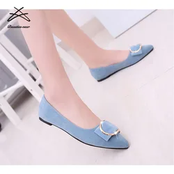 Fashion elegant women shoes casual slip on ladies flat shoes women