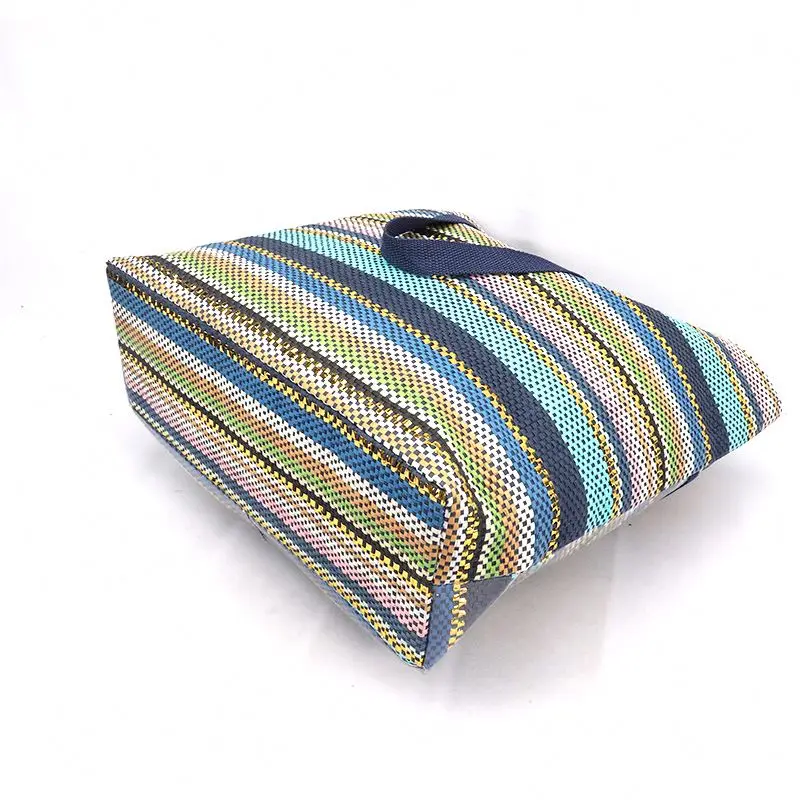 Hot Selling Raffia Straw Summer Beach Bag Palm Leaf Tote Beach Bag Ready To Ship