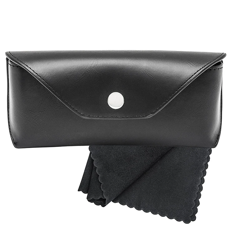 Изготовленный на заказ логотип портативный PU кожа солнцезащитные очки коробка чехол для солнечных очков с логотипом упаковка