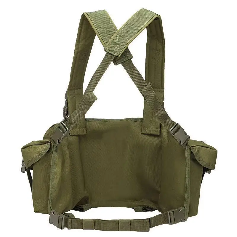 Wholesale Large Loading Pice Mitary Combat Training Magazine Pouch Chest Rig Tactical Vest