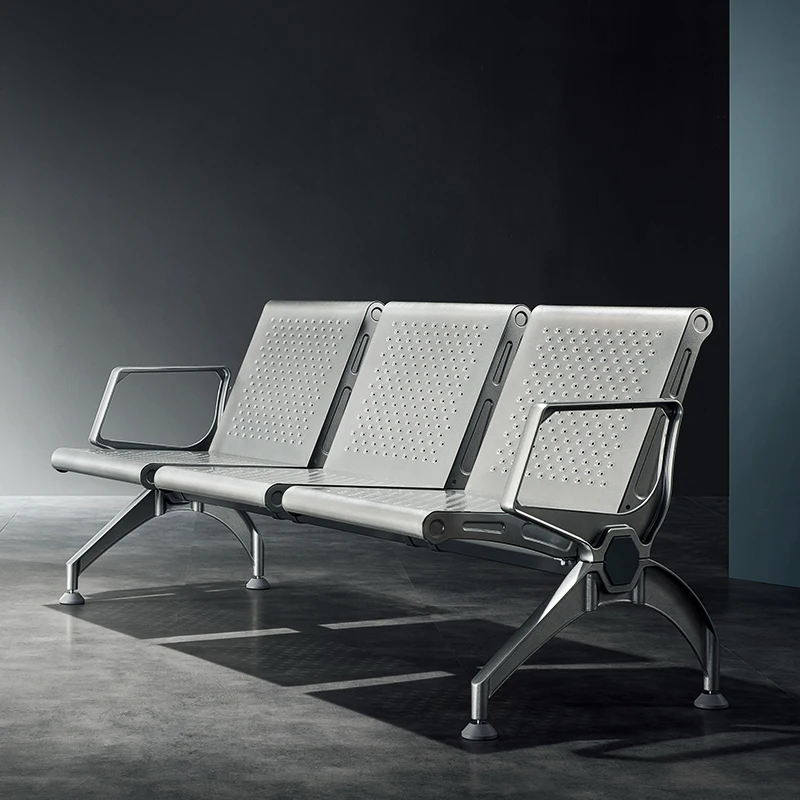 Public Reception Chairs Waiting Area Room Bus Station Airport Hospital Tandem Seating Waiting Chair