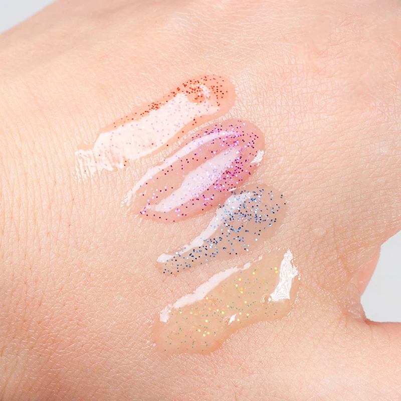 Fruit Scent Transparent Tube Colorless Lip Oil Jelly Lip Gloss