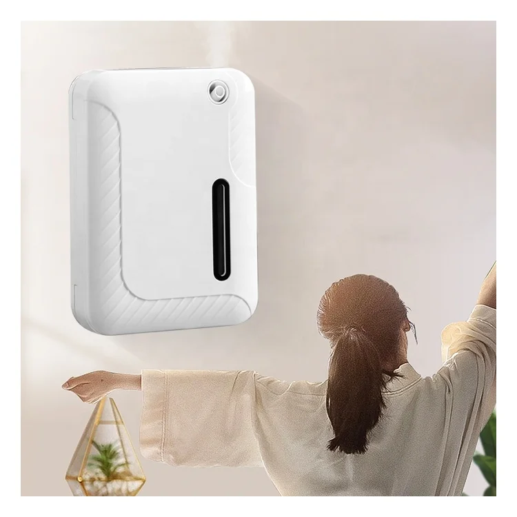 Household wall mounted Intelligent aromatherapy air machine anhydrous essential oil diffuser perfume spray air purifier