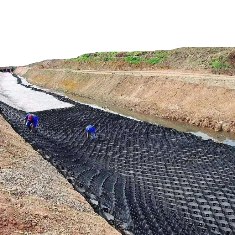 Hdpe Geocell подъездная дорожка гравийный пластиковый захват укладчик сетка защита наклона парковочная площадка стабилизатор дорожной