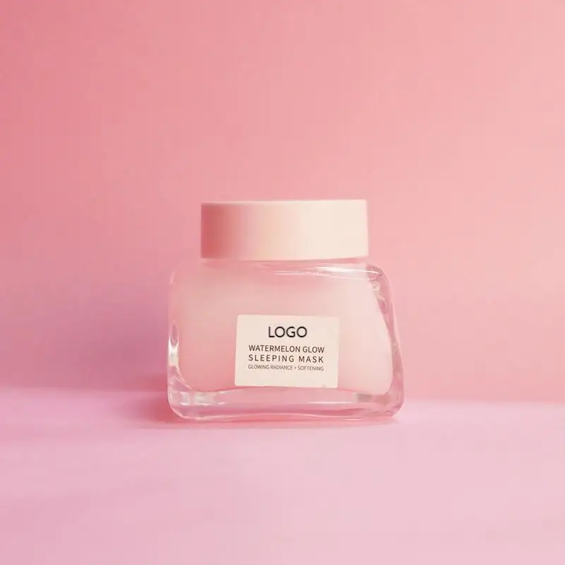 Make Your Own Brand Watermelon Glow Sleeping Mask Exfoliating Anti-Aging Overnight Face Mask Gel