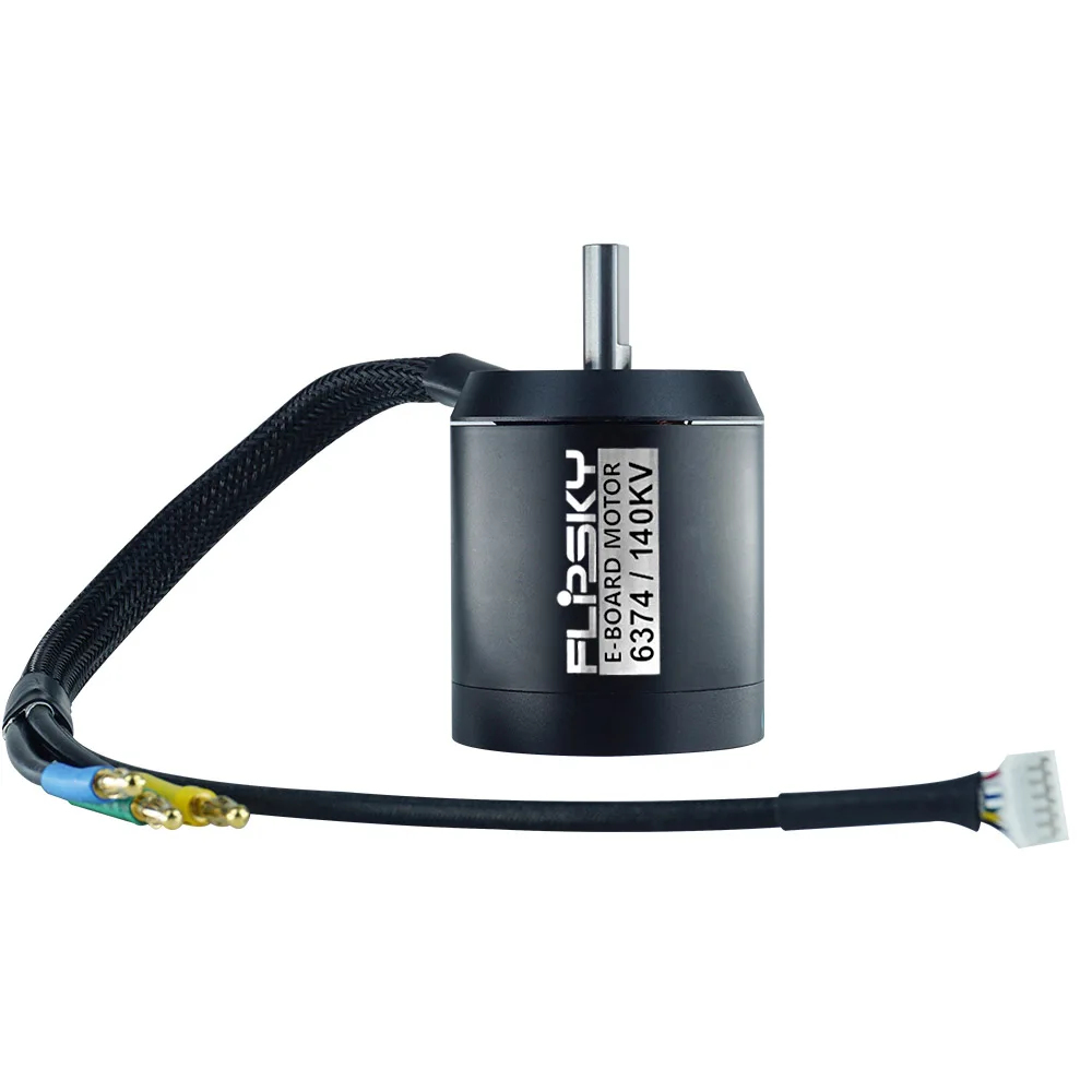 Flipsky 140KV 190KV 48V 3500W BLDC 6374 Motor Brushless DC Belt Motor for Electric Skateboard Mountain Board Robot Ebike