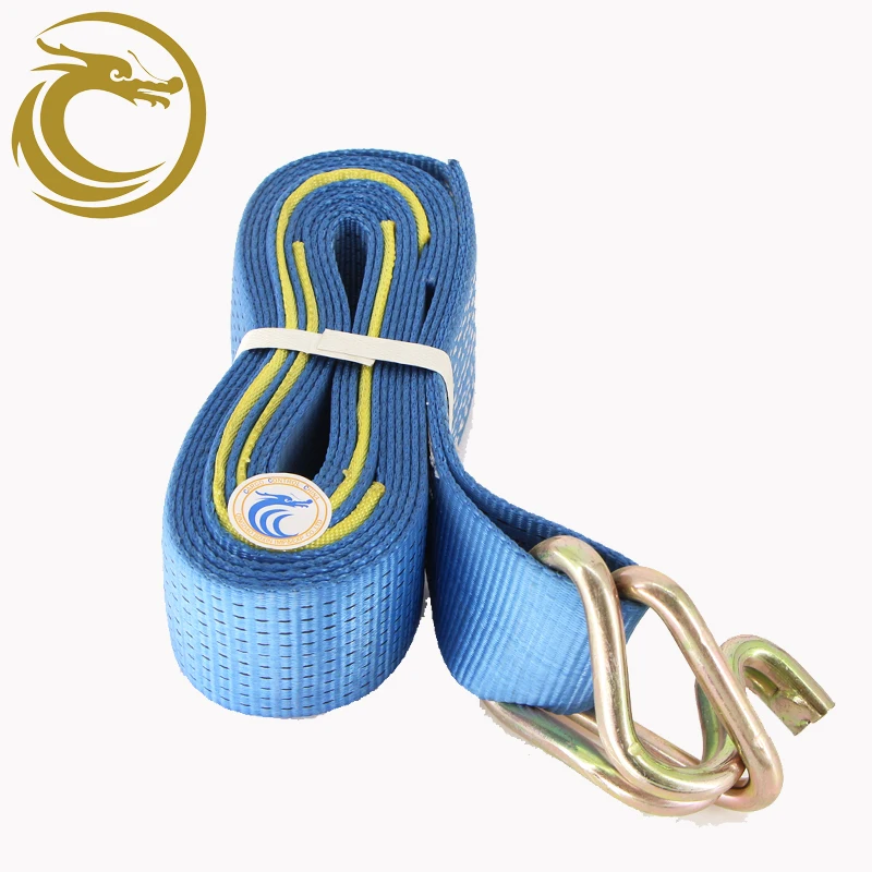 wholesale Retractable Cargo Lashing Belt Ratchet Strap Logo 50mm x 10m Rachet Tie Down Cargo Ratchet Strap