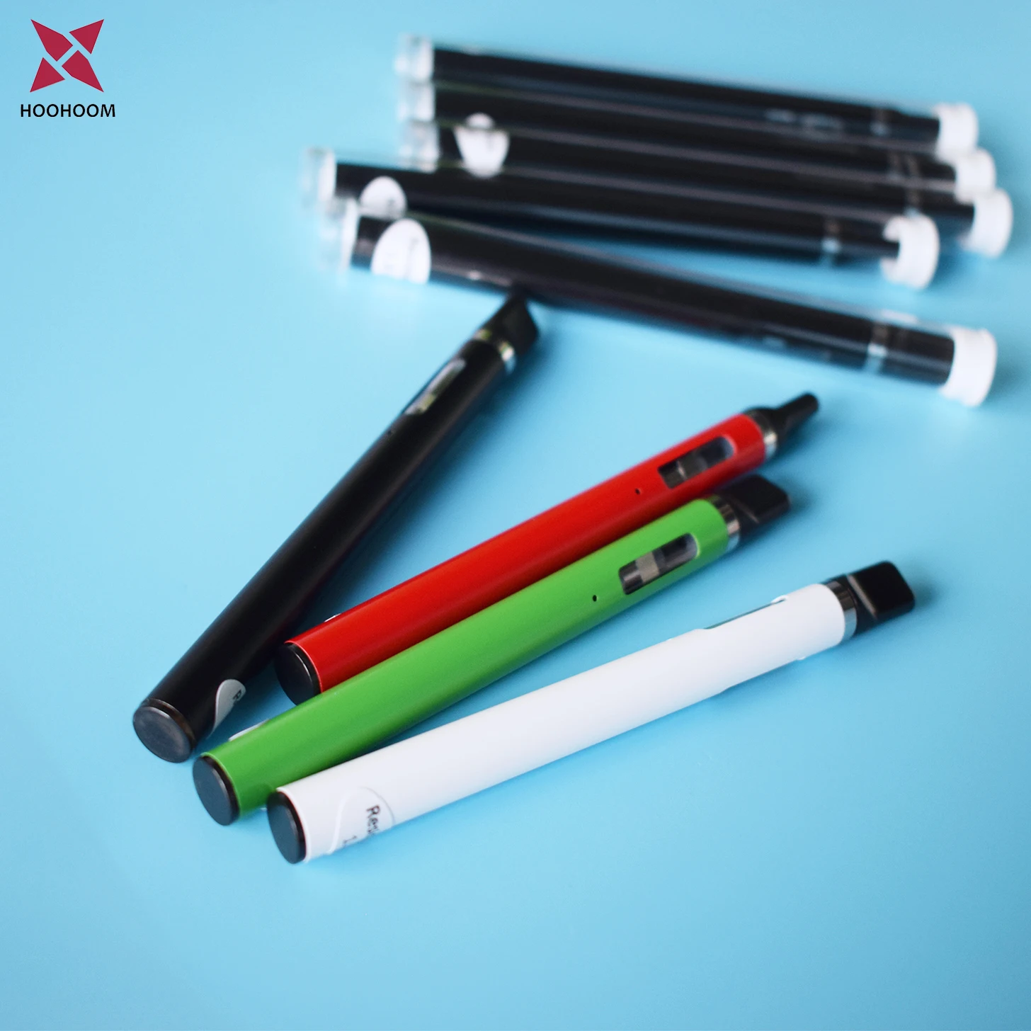 
Newest Trending Food Grade PCTG for Tank 0.5ml Ceramic Coil Vap CBD Disposable Vape Pen 